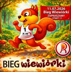 Bieg Wiewiórki 11.07.2026r. - ZAPISY!