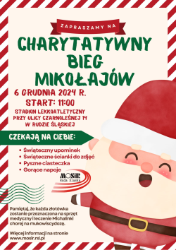 Charytatywny Bieg Mikołajów - 6.12.2024 Stadion Czarnoleśna 14