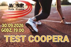 Jesienny Test Coopera 30.09.2026 - 19.00 Stadion Czarnoleśna.