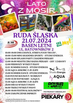Lato z MOSiR-em i Radiem Piekary 21.07.2024 - Basen Letni.