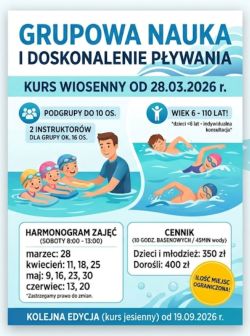 Nauka i Doskonalenie Pływania - Start 28.03.2026