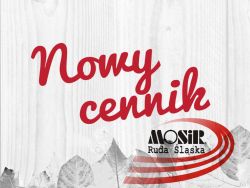 Obiekty MOSiR - Nowy Cennik 2024 rok.