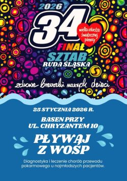 Pływaj z WOŚP - Basen Kryty Ruda 1