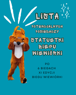 Podsumowanie po 6 biegach XI edycji Biegu Wiewiórki!