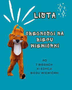 Podsumowanie po 7 biegach XI edycji Biegu Wiewiórki!