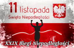Zapraszamy na XXIX Biegi Niepodległości.